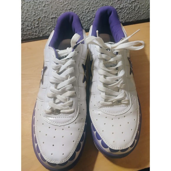 Rare 1off Limt Edition Bapes Sta Footwork Trapstar Streetwear Exclusive US 10.5 - Picture 8 of 14